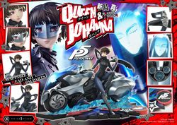 Persona 5 Premium Masterline Makoto Niijima "Queen" & Johanna 1/4 Scale Limited Edition Statue (With Bonus)