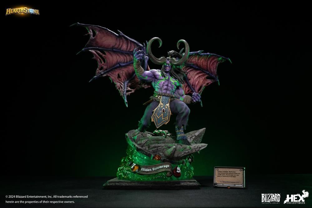 Hearthstone Illidan Stormrage 1/6 Scale Statue
