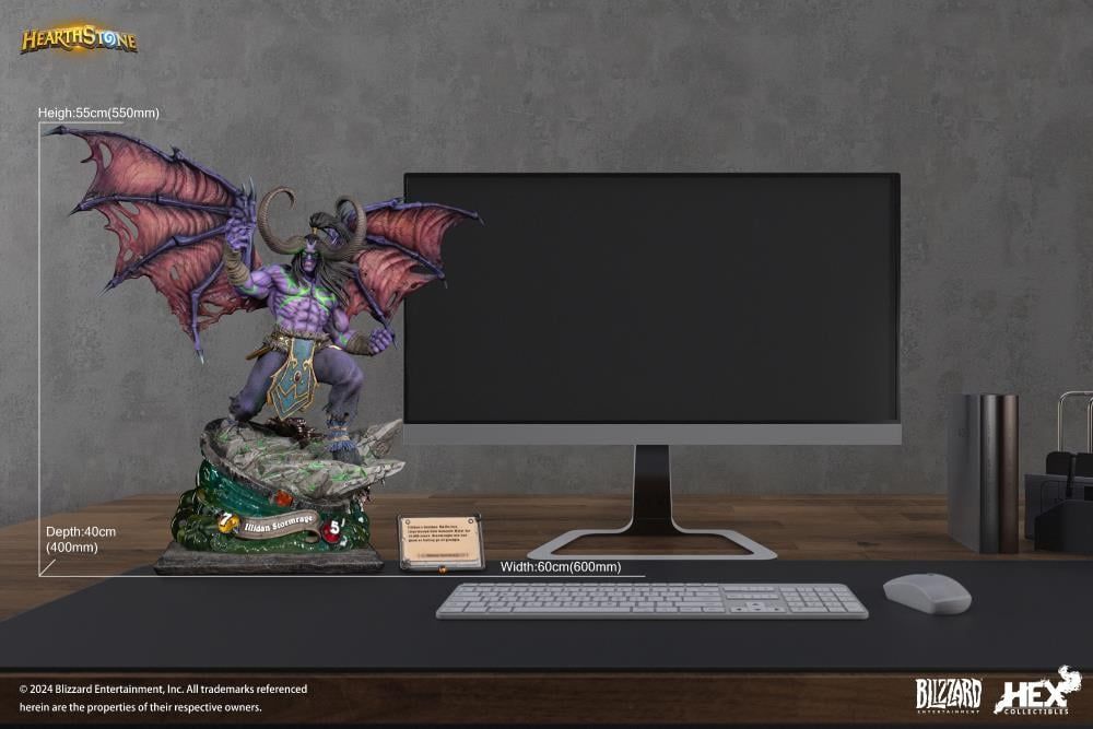 Hearthstone Illidan Stormrage 1/6 Scale Statue