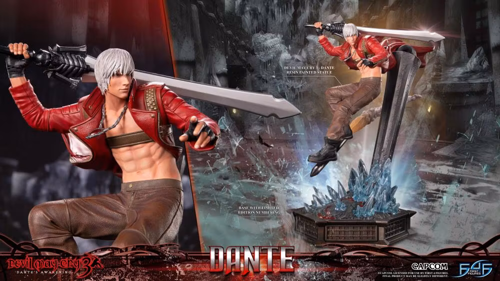 Devil May Cry 3 Dante Limited Edition Statue