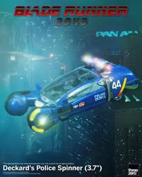 Blade Runner 2049 Deckard's Police Spinner