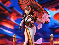 Fuzichoco Illustration Prisma Wing Scarlet Umbrella and Peony (Deluxe Ver.) 1/7 Scale Figure