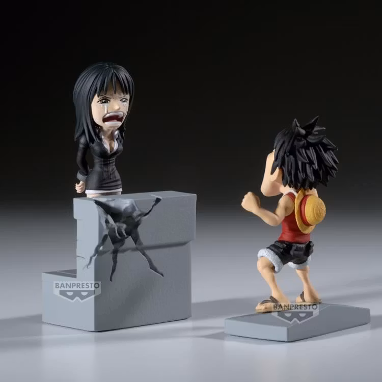 One Piece World Collectable Figure Log Stories Monkey D. Luffy & Nico Robin