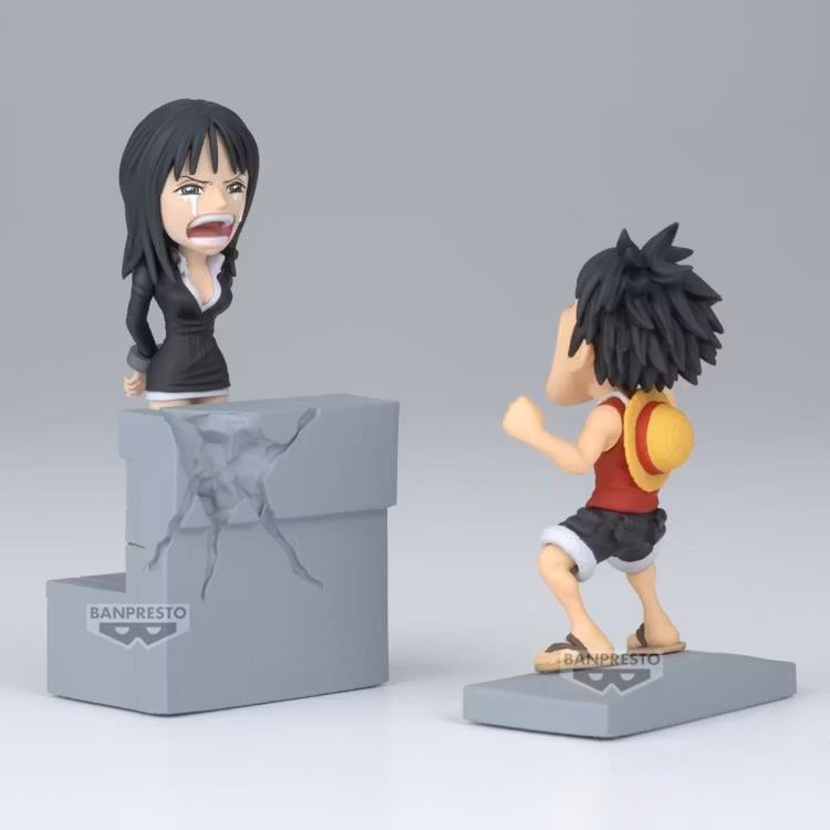 One Piece World Collectable Figure Log Stories Monkey D. Luffy & Nico Robin