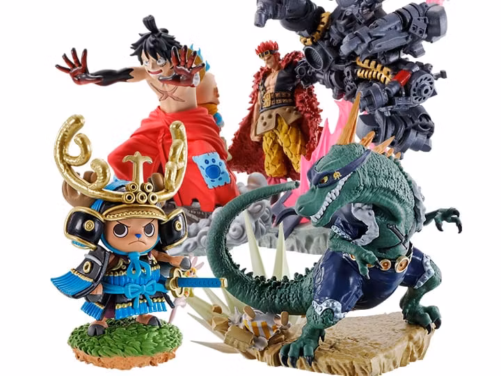 One Piece Logbox Re:Birth Wanokuni Vol. 2 Box of 4 Figures