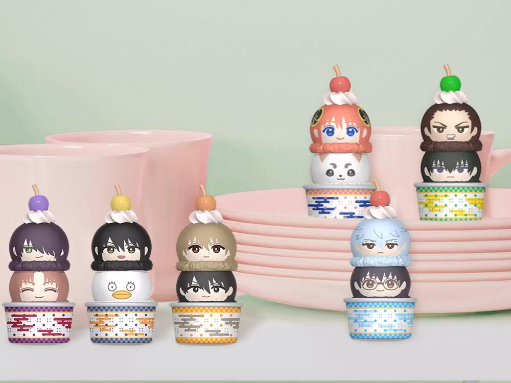 Gintama Stack Up & Change Set of 6 Figures