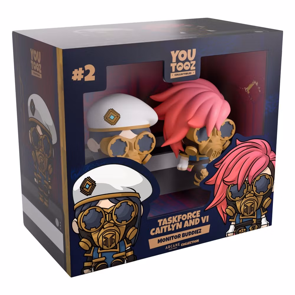 Arcane Caitlyn & Vi Vinyl Figure (Taskforce)
