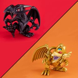 Yu-Gi-Oh! Duel Monsters Megatoon Red-Eyes Black Dragon & The Winged Dragon of Ra (with gift)