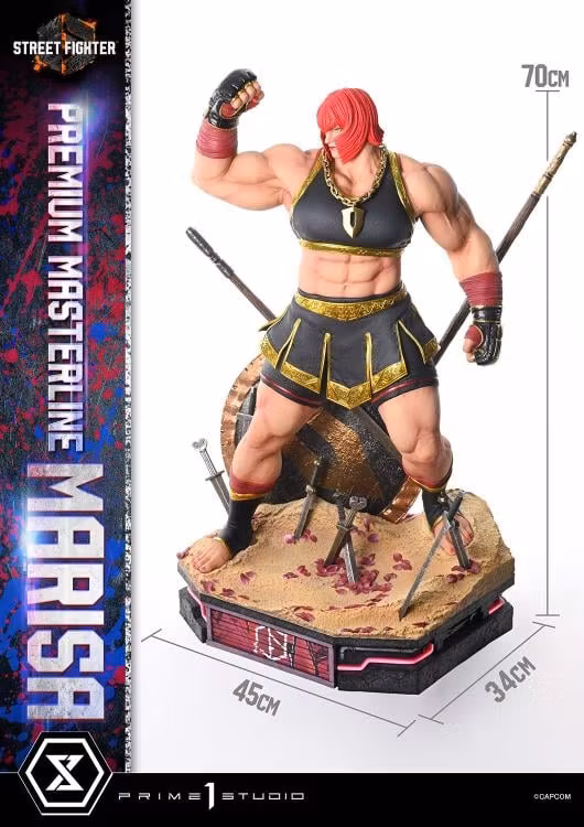 Street Fighter 6 Premium Masterline Marisa 1/4 Scale Statue