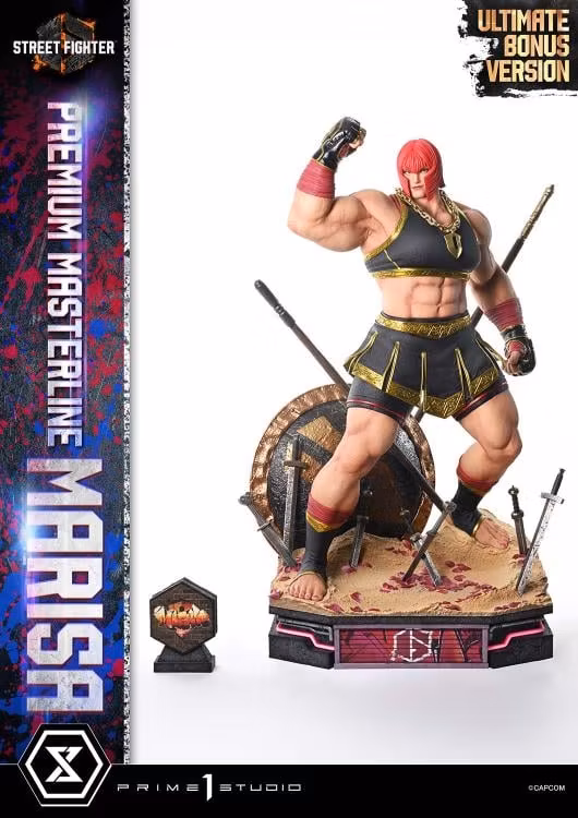 Street Fighter 6 Premium Masterline Marisa (Ultimate Ver.) 1/4 Scale Statue (With Bonus)