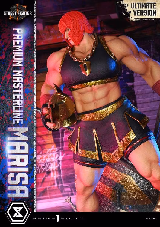 Street Fighter 6 Premium Masterline Marisa (Ultimate Ver.) 1/4 Scale Statue (With Bonus)