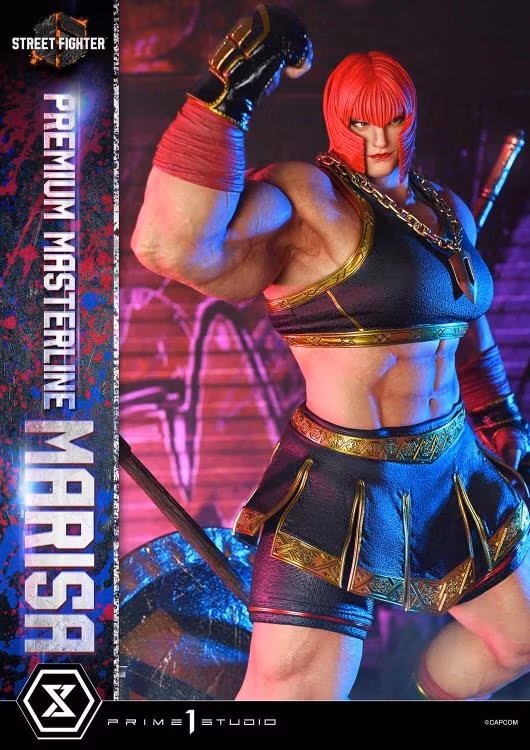 Street Fighter 6 Premium Masterline Marisa (Ultimate Ver.) 1/4 Scale Statue (With Bonus)