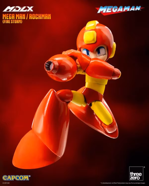 Mega Man MDLX Articulated Figure Series Mega Man (Fire Storm)