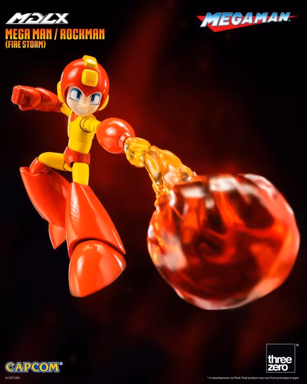 Mega Man MDLX Articulated Figure Series Mega Man (Fire Storm)