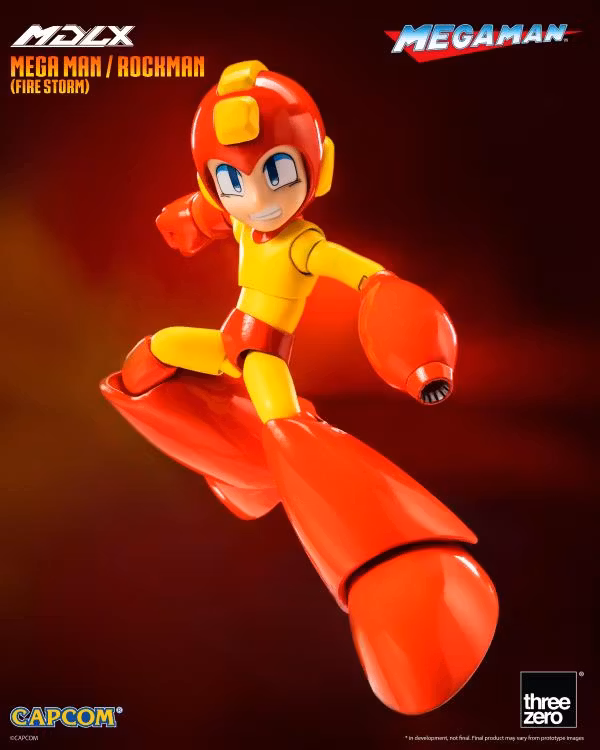 Mega Man MDLX Articulated Figure Series Mega Man (Fire Storm)