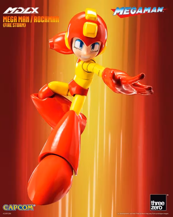 Mega Man MDLX Articulated Figure Series Mega Man (Fire Storm)