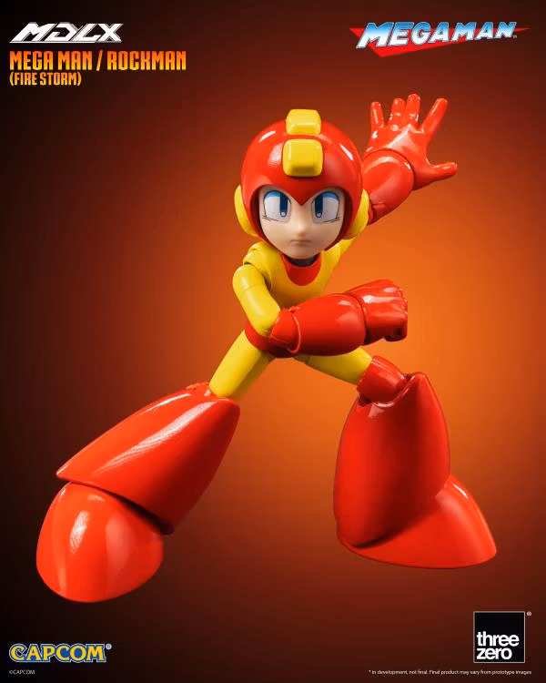 Mega Man MDLX Articulated Figure Series Mega Man (Fire Storm)