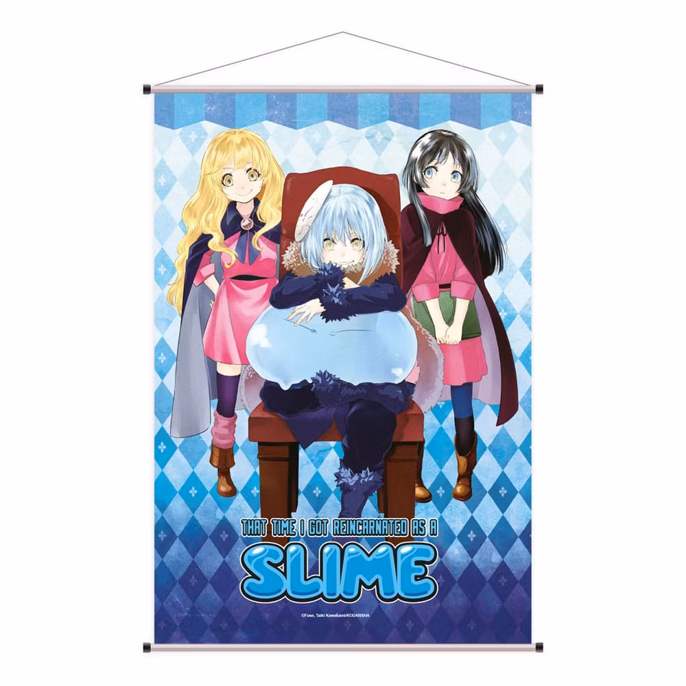 TenSura Wallscroll Rimuru, Alice, Chloe 60 x 90 cm