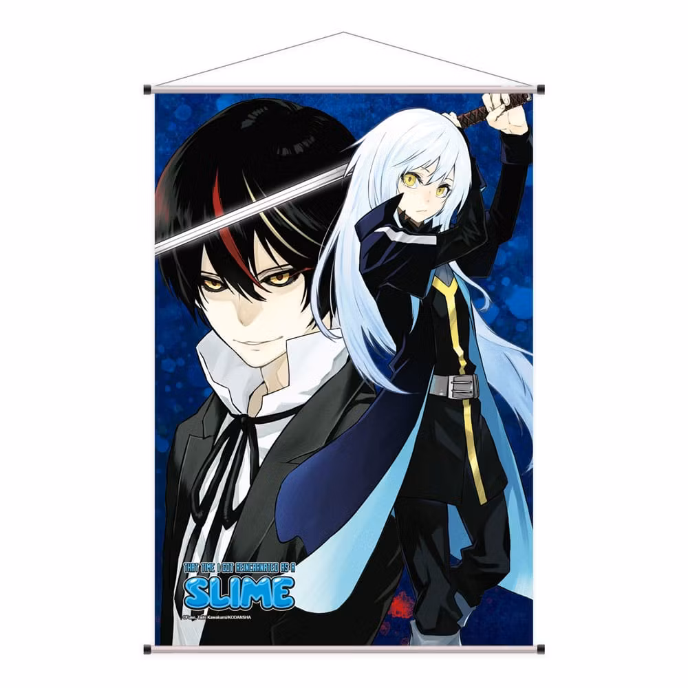 TenSura Wallscroll Rimuru & Diablo 60 x 90 cm