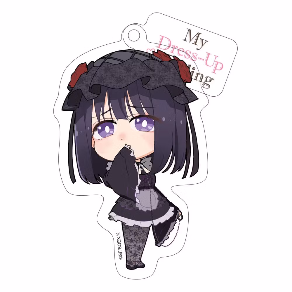 My Dress-Up Darling Acrylic Keychain Marin Shizuku Cosplay Chibi Style
