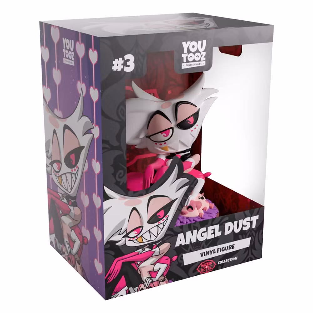 Hazbin Hotel Angel Dust Vinyl Figure