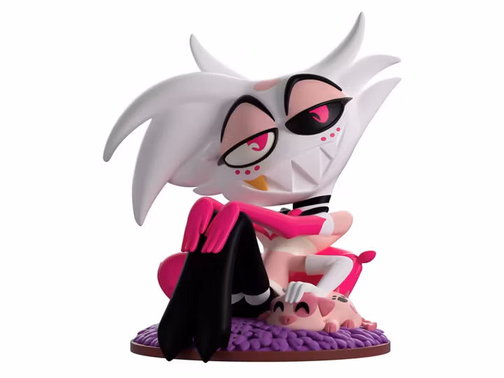 Hazbin Hotel Angel Dust Vinyl Figure