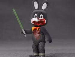 Silent Hill 3 Robbie the Rabbit (Black) Mini Figure