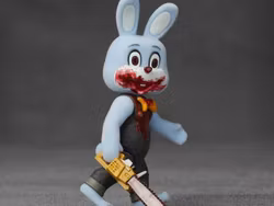 Silent Hill 3 Robbie the Rabbit (Blue Neo) Mini Figure
