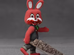 Silent Hill 3 Robbie the Rabbit (Red) Mini Figure