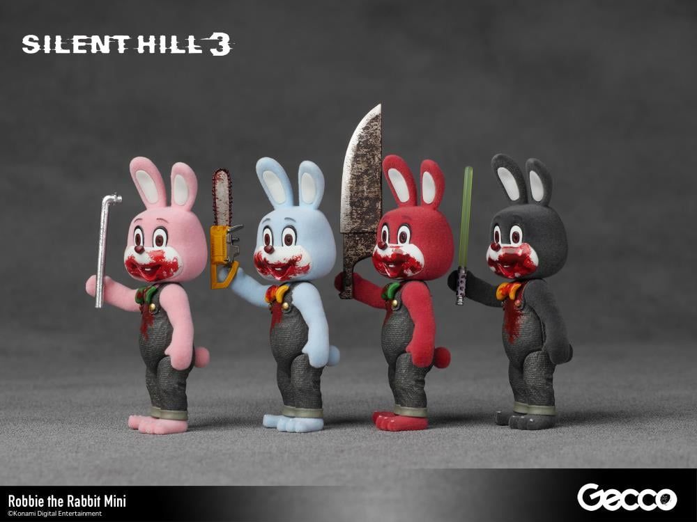 Silent Hill 3 Robbie the Rabbit (Red) Mini Figure