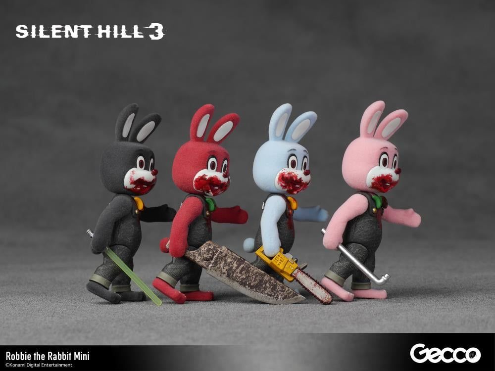 Silent Hill 3 Robbie the Rabbit (Red) Mini Figure