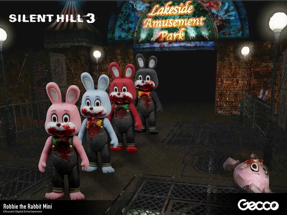 Silent Hill 3 Robbie the Rabbit (Red) Mini Figure