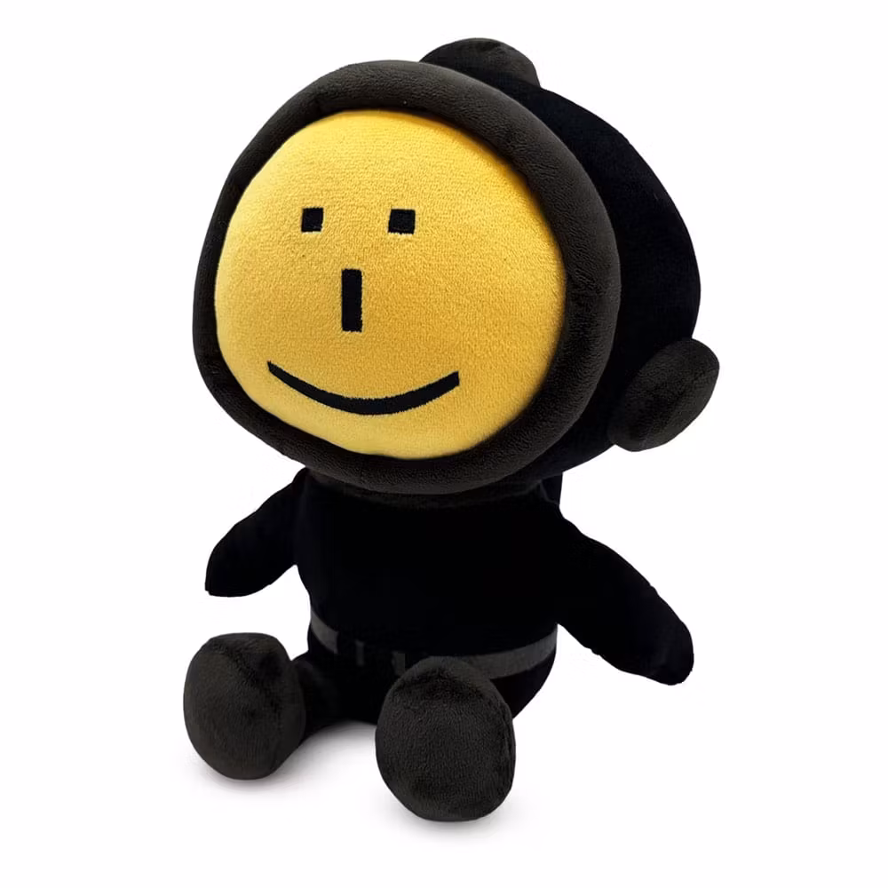 Content Warning Plush Figure Yellow