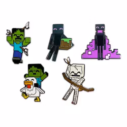 Minecraft Enamel Pins Set