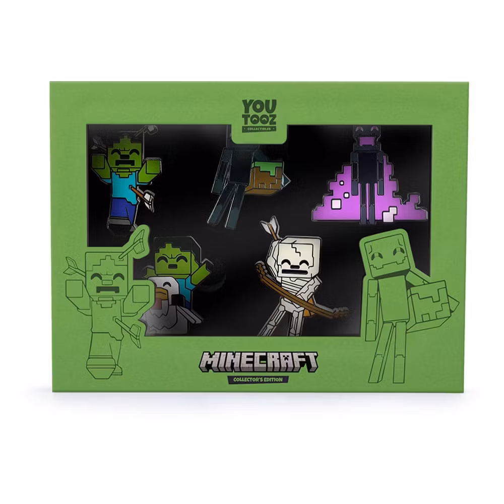 Minecraft Enamel Pins Set
