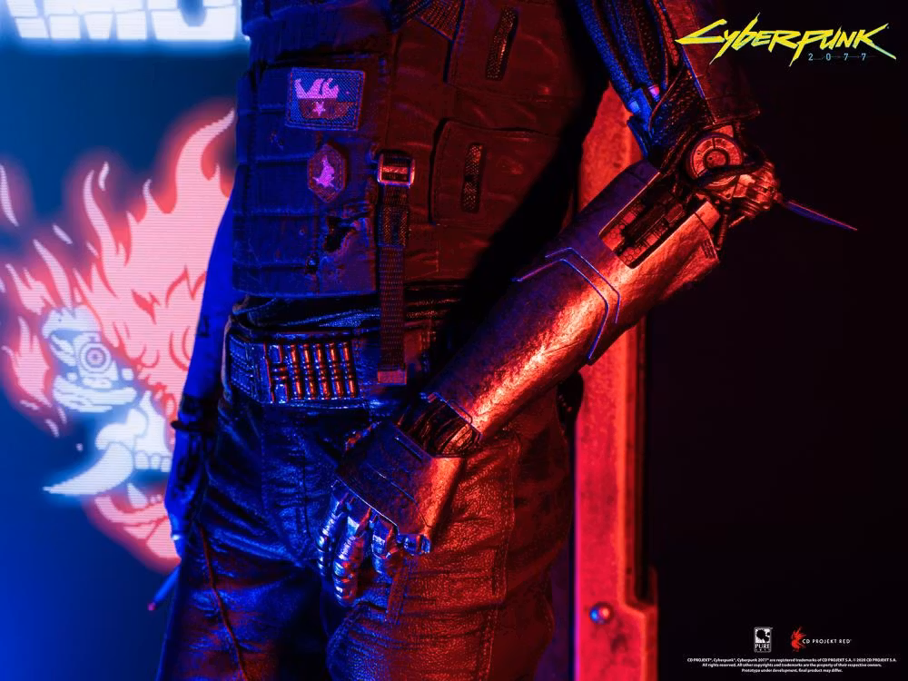 Cyberpunk 2077 Johnny Silverhand 1/4 Scale Statue