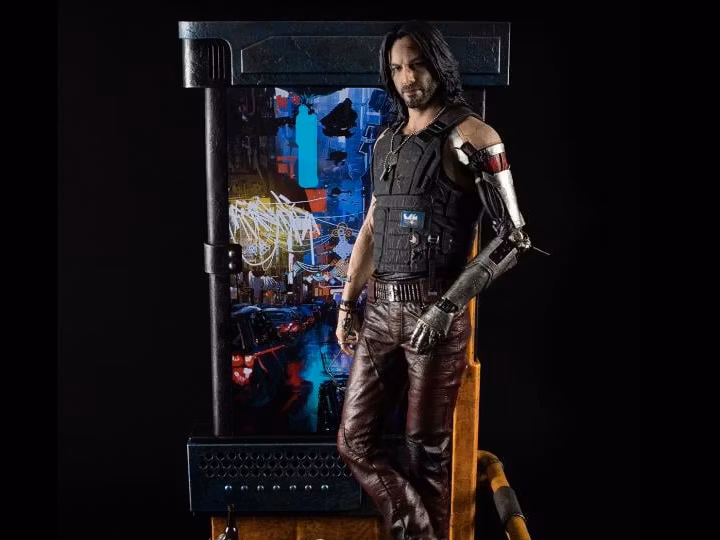 Cyberpunk 2077 Johnny Silverhand 1/4 Scale Statue