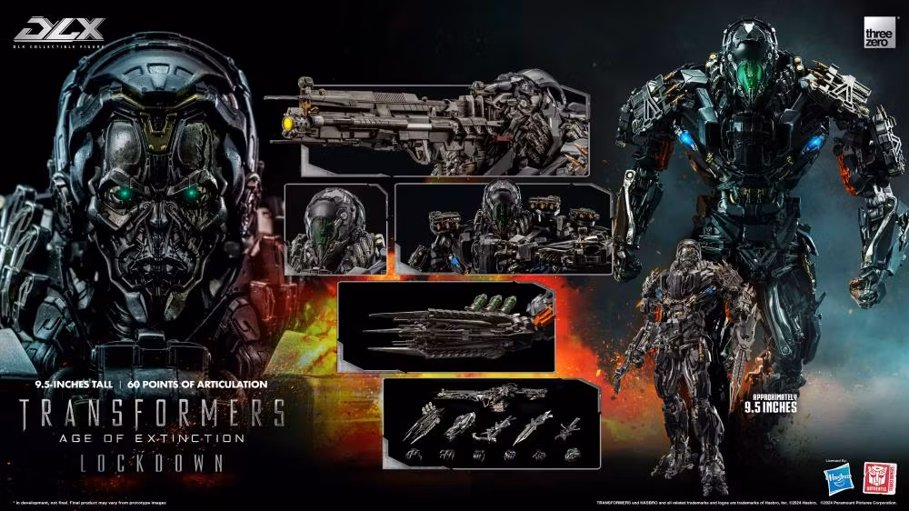 Transformers: Age of Extinction DLX Scale Collectible Series Lockdown
