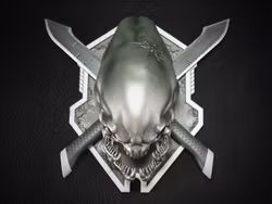 Halo Legendary Icon Sculpture Grunt Edition Wall Mount
