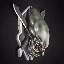 Halo Legendary Icon Sculpture Grunt Edition Wall Mount
