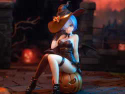 Re:Zero KD Colle Rem (Phantom Night Wizard Ver.)