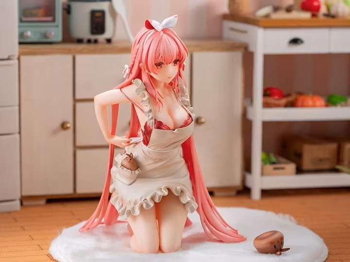 White Rabbit Rosu (Apron Ver.)