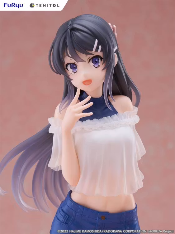 Rascal Does Not Dream of Bunny Girl Senpai Tenitol Tall Mai Sakurajima