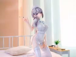 Chigusa Minori Illustration Saotome Shino (Nurse Ver.)