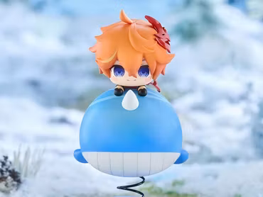 Genshin Impact Tartaglia Springy Chibi Figure