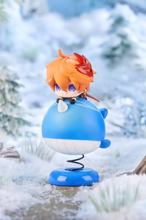 Genshin Impact Tartaglia Springy Chibi Figure