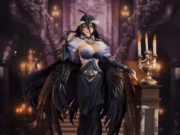 Overlord Albedo (Jet Black Dress Ver.) 1/7 Scale Shibuya Scramble Figure