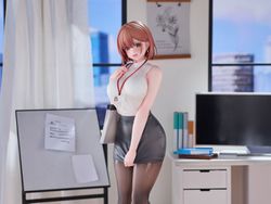 Udon Illustration OL-chan