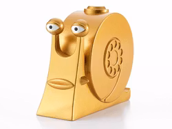 One Piece Sofvimates Golden Den Den Mushi