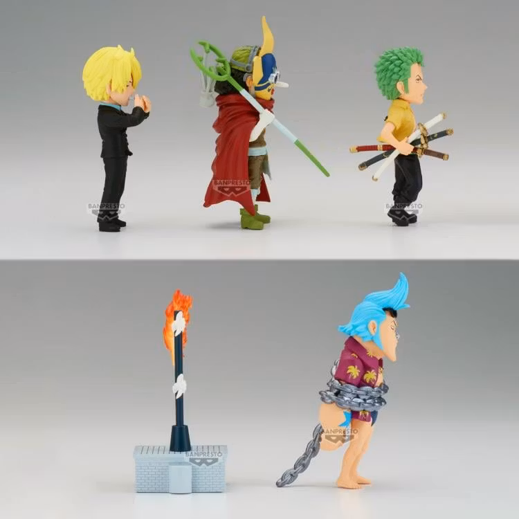 One Piece World Collectable Figure Enies Lobby 2 Set of 5 Figures